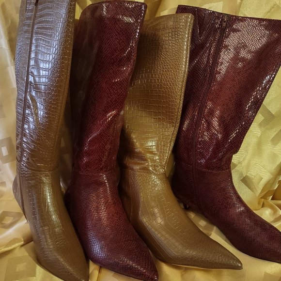 Womans Comfortview Boots Size M Wide 